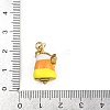 Halloween Theme 304 Stainless Steel Enamel Pendants LS-STAS-L296-01G-3