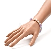 Stone Stretch Bracelet for Girl Women BJEW-JB06810-5