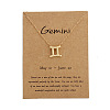 Twelve Constellations Alloy Pendant Necklaces WG2D4F2-06-1
