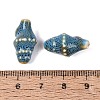 Vintage Handmade Porcelain Beads PORC-Q006-08L-3