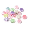 Imitation Pearl Acrylic Beads OACR-A017-06-1