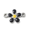 304 Stainless Steel Enamel Connector Charms STAS-G387-01P-2