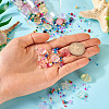 2 Bags Baking Paint Glass Beads GLAA-TA0002-25-5