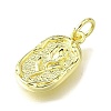 Brass Pendants KK-V007-14G-2