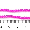 Baking Electroplate Glass Beads Strands LS-DGLA-A039-J2MM-B24-4