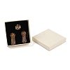 Cardboard Paper Jewelry Storage Boxes with Sponge CON-P023-01E-02-3