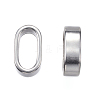 Tarnish Resistant 304 Stainless Steel Slider Charms X-STAS-F040-14-P-2