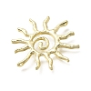 Hammered Alloy Pendants X-PALLOY-B016-03A-G-2