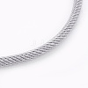 Braided Cotton Cord Bracelet Making MAK-L018-03A-07-P-2