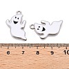 Rack Plating Alloy Enamel Pendants PALLOY-N164-012-3