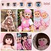 24 Pairs 6 Styles 3D ABS Doll Craft Cartoon Movable Eye FIND-PH0028-13B-5