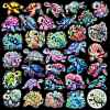 50Pcs Sea ??Turtle PVC Waterproof Stickers PW-WG10E6D-01-1