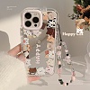 Cat Mirrored Axrylic Mobile Phone Cover PW-WG472D8-09-2