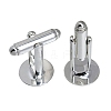 Brass Cufflinks for Men FIND-WH0420-52B-S-1