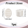 Oval Shape Velvet Rings Storage Gift Boxes CON-WH20001-06A-2