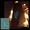 Luminous Removable Temporary Water Proof Tattoos Paper Stickers PW-WG10232-06-1