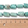 Natural Peruvian Turquoise(Jasper) Beads Strands G-NH0072-E04-02-5