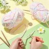 Super Bulky Chenille Polyester Yarn YCOR-FZC0001-01B-5