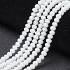 Opaque Solid Color Imitation Jade Glass Beads Strands LS-EGLA-A044-P6mm-D01-1