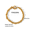 Stainless Steel Cable Chain Anklets for Women KA6375-2-1