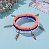 3Pcs 3 Styles Stretch Bracelets Sets BJEW-JB05899-4