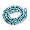 AB Color Plated Opaque Glass Beads Strands GLAA-T026-3x6mm-P08-2