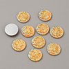 Resin Cabochons CRES-WH0001-49H-1