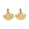 PVD Vacuum Plating 304 Stainless Steel with Rhinestone Stud Earrings for Women EJEW-G401-03G-02-2