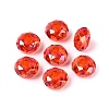 Independence Day Transparent Acrylic European Beads OACR-E033-25M1-3