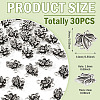 Tibetan Styles Alloy Connector Charms FIND-TADJ0001-10B-3