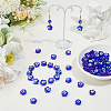 Handmade Evil Eye Lampwork Beads LAMP-SC0001-82-4