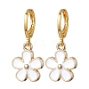 Alloy Enamel Earrings for Women EJEW-JE05802-1