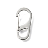 304 Stainless Steel Keychain Clasps STAS-U051-02A-P-1