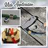 4Pcs 2 Colors Brass European Beads KK-NB0004-18-5