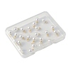 24Pcs ABS Plastic Imitation Pearl Charms KK-FS0001-78-6