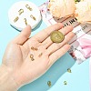 11Pcs 11 Styles 304 Stainless Steel Hook Clasps STAS-CJ0003-39G-4