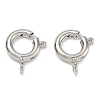 Brass Spring Ring Clasps KK-CBA1AE8-05C-P-1