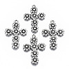 Tibetan Style Alloy Pendants TIBEP-N009-015AS-RS-1