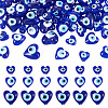 60Pcs Handmade Lampwork Beads LAMP-PJ0001-05-2
