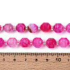 Natural Agate Beads Strands G-T131-82A-08-5