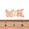 Electroplate Transparent Glass Beads EGLA-N057-03D-4