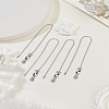 2Pcs Zinc Alloy Ceiling Fan Pull Chain Extenders AJEW-LP0002-42-1