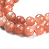 Natural Sunstone Beads Strands G-G066-8mm-5