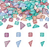 Elecrelive 240Pcs 2 Style Transparent Glass Cabochons GLAA-EL0001-02B-8