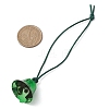 Christmas Iron Bell Pendant Decoration HJEW-JM02141-3