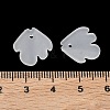Frosted Acrylic Pendants SACR-F016-02A-3