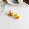 Brass Stud Earrings for Women AG5925-2-1