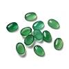 Natural Green Onyx Agate Cabochons G-F605E-14B-1