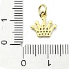 Brass Micro Pave Cubic Zirconia Pendants KK-H475-26A-01G-3