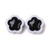 Two-tone Acrylic Beads LS-OACR-U003-05-1